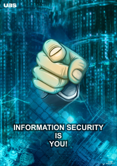 UBS Information Security Awareness Posters