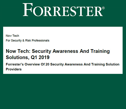 Forrester Research: Now Tech: Security Awareness and Training Solutions